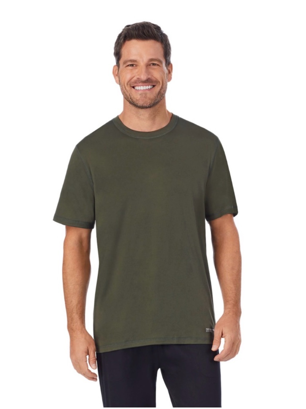 Cuddl Duds Sage Green Sleepwear Top